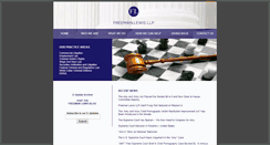 Desktop Screenshot of freemanlewis.com